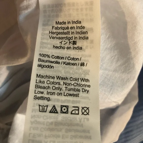 NWT J. Crew tiered mini dress - Picture 4 of 5